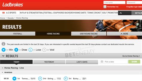 ladbrokes racing results|Horse Racing Betting .